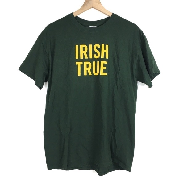 TULLAMORE DEW Irish T Shirt Whiskey Graphic Tee Logo Spellout Short Sleeve Large - Picture 1 of 8